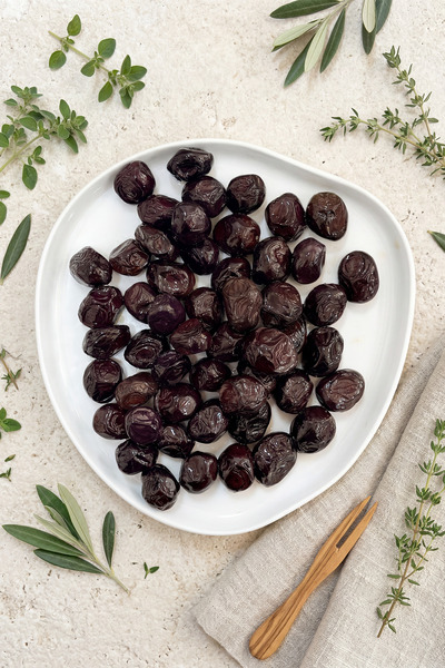 Ayolis Premium Gurme Yağlı Salamura Siyah Zeytin XL 950 g (Zeytinyağlı)