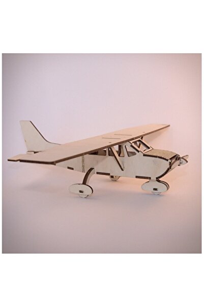 TLR hobi Ahşap Uçak Maketi Cessna172