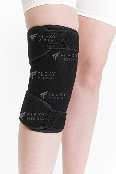 Flexy Medical Sporcu Dizliği - Diz Koruyucu Bandaj - Kas - Eklem - Diz Destek...