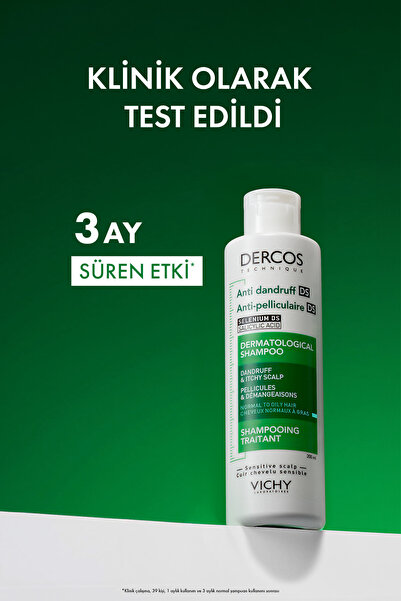 Vichy Dercos Anti-Dandruff Şampuan Kepek Karşıtı Normal ve Yağlı Saçlar İçin 200 ml