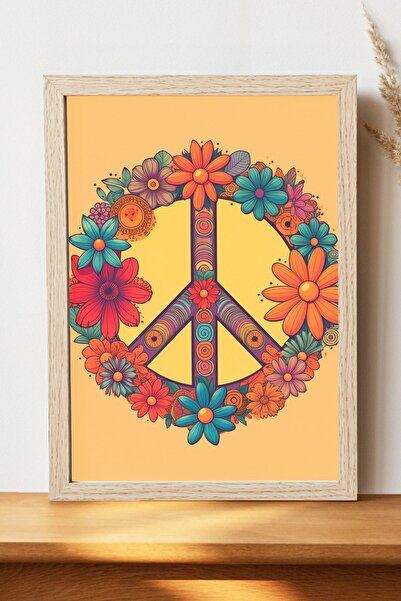Luna Marissa Αφίσα Hippie - Αφίσα τοίχου από γυαλιστερό χαρτί χωρίς πλαίσιο