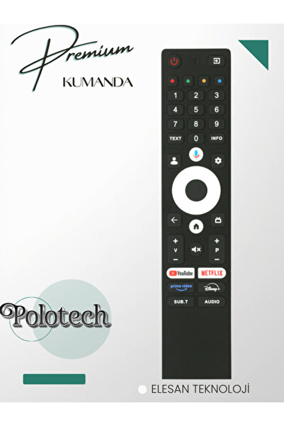 POLOTECH ONVO- MİKROFONSUZ SMART TV KUMANDA