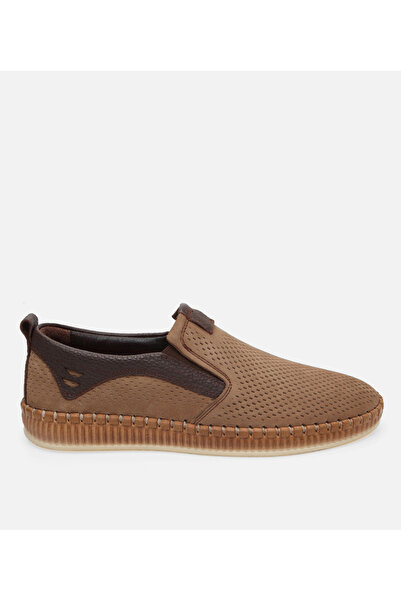 Hotiç Herren-Freizeitschuhe aus Leder in Nerzoptik
