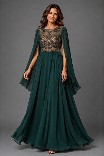 Stylize Couture Uzun Abiye Elbise