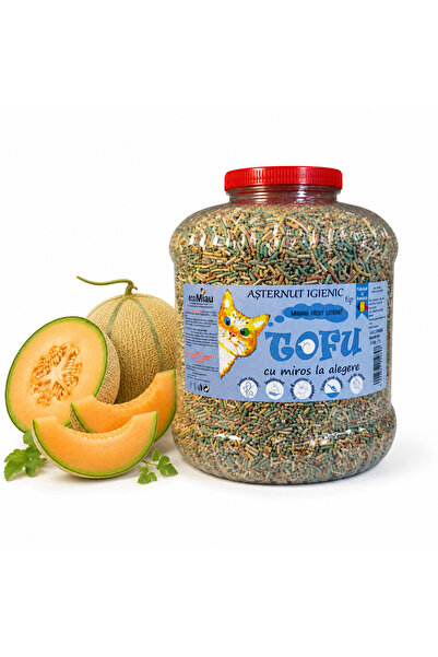 Vitamix Tofu ecoMiau – Biodegradable litter for cats, Melon, 17 Liters