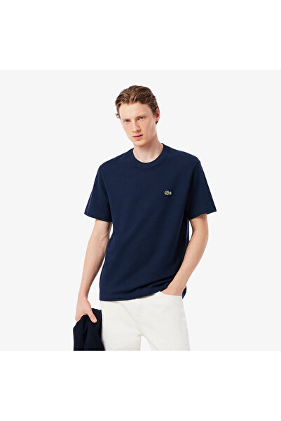 Lacoste Heavy Cotton and Linen Pique T-shirt - TH0629-00-166