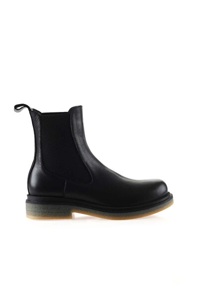 Bueno Shoes حذاء مسطح نسائي من الجلد باللون الأسود 01wt3101