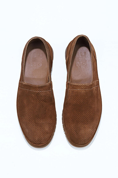 Bueno Shoes Pantofi de zi cu zi pentru bărbați din piele intoarsa maro - 07m0840