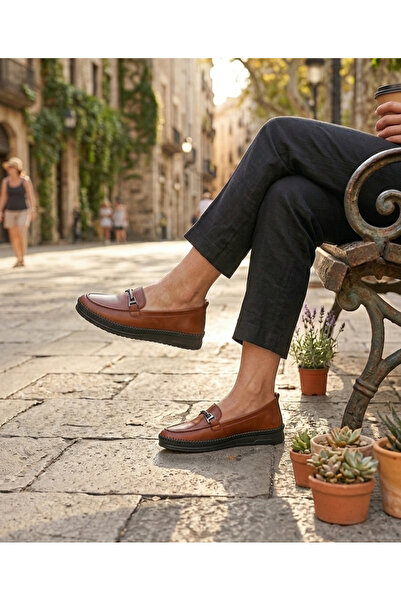 ERN SHOES أحذية نسائية مريحة من الجلد الطبيعي بالكامل ومناسبة لتقويم العظام