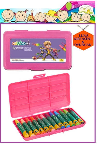 Adell Kutulu Pastel Boya 12'li