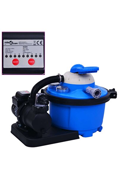 Concept Pompă filtru cu nisip, cu temporizator, 450 W 25 L