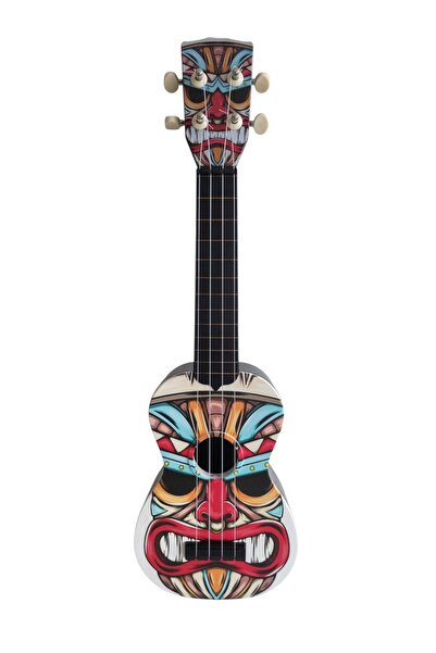 gonzales XU-21 SOPRANO UKULELE YÜZ DESENLİ