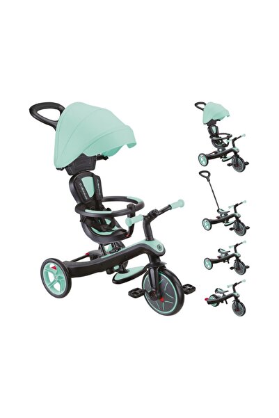 Globber Explorer 4in1 Trike Bisiklet Zeytin Yeşili