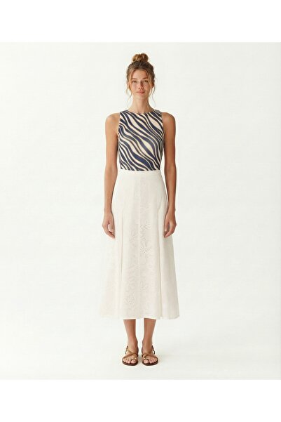 Yargıcı Flared High Waist Skirt