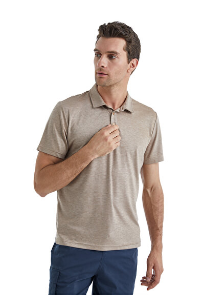 Blackspade Erkek Polo Yaka T-Shirt 40509 - Kahverengi
