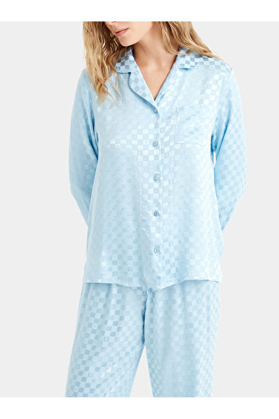 Blackspade Kadın Pijama Takımı 60484 - Mavi