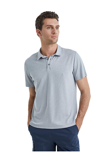 Blackspade Erkek Polo Yaka T-Shirt 40509 - Gri