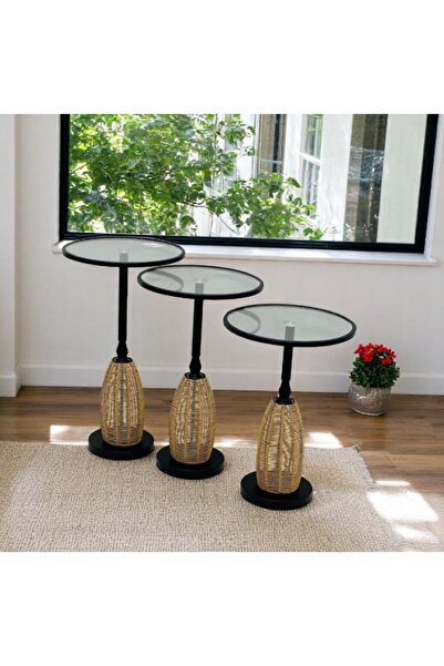 DEC26 Stepped Serving Table Set