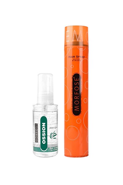 Morfose Ultra Strong Saç Spreyi 400 Ml + Ossion Saç Serumu