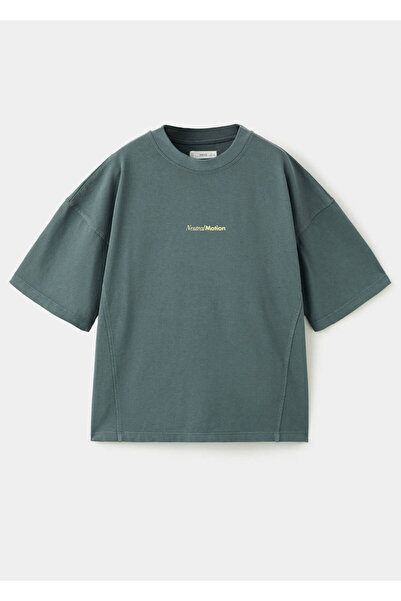 MANGO Kids Desenli boxy fit tişört