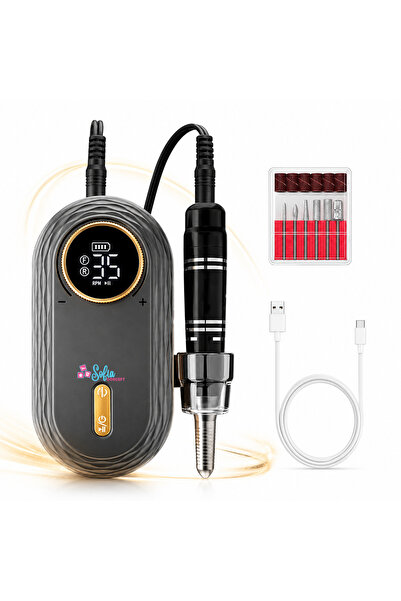 Sofia Freza Electrica Profesionala Manichiura-Pedichiura CONCEPT®, 2600mAh, 3...