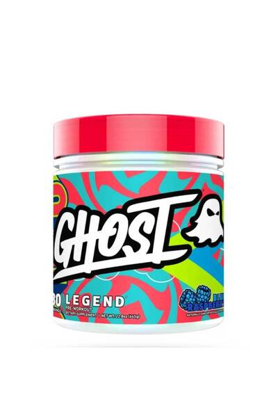 Ghost مسحوق ليجند قبل التمرين، بنكهة التوت الأزرق - 30 حصة - مكمل قبل التمرين...