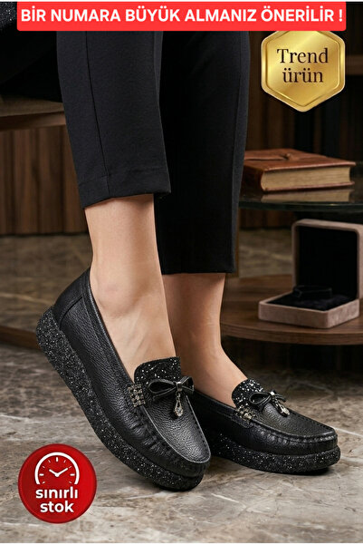Registan Shoes SENORA Comfort Kadın Ortopedik Günlük Rahat Loafer Ayakkabı Yu...