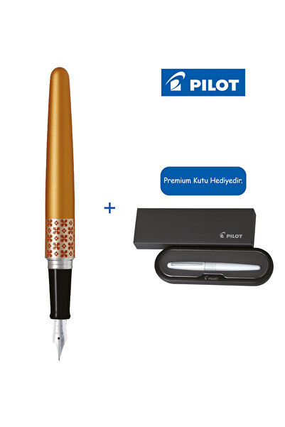 Pilot Mr3 Dolma Kalem Metalik Turuncu Fl-e