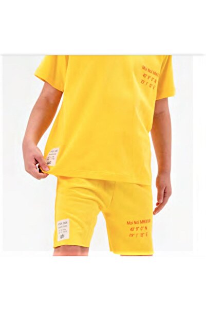 Moi Noi 2-Piece Set Basic Yellow with Tights