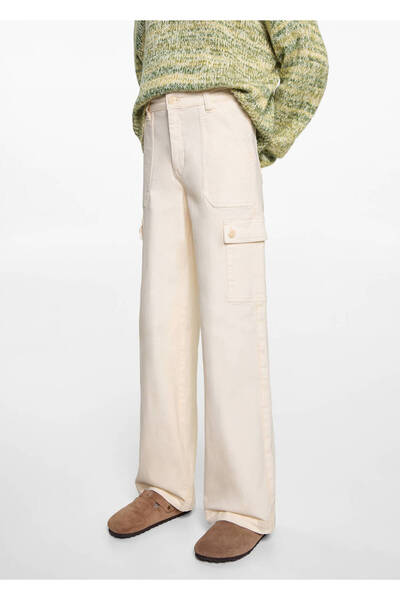 Mango Teen Cepli culotte pantolon