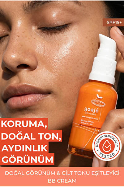 Goajé SKINCARE Goajé BB Krem 30 ml, SPF15-20, Doğal Görünüm & Cilt Tonu Eşitl...