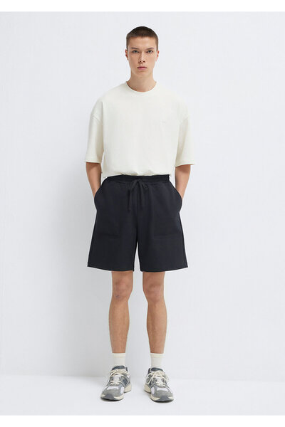 Mavi Mvjns Printed Black Interlock Shorts 0010586-900