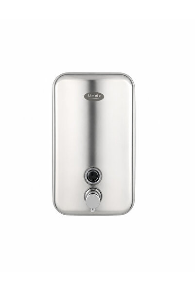 LİMPİO Soap dispenser SD101, 1000 ml, stainless steel