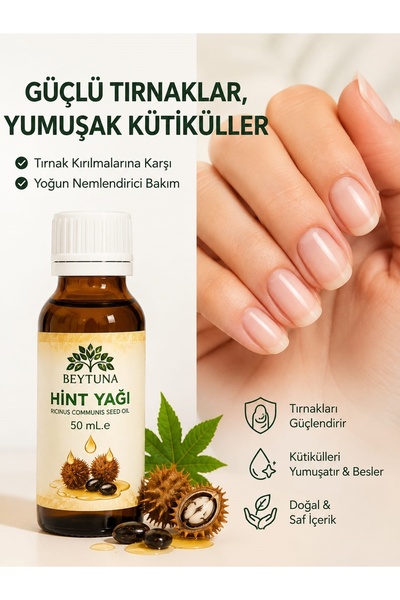 Beytuna Hint Yağı 50 ml