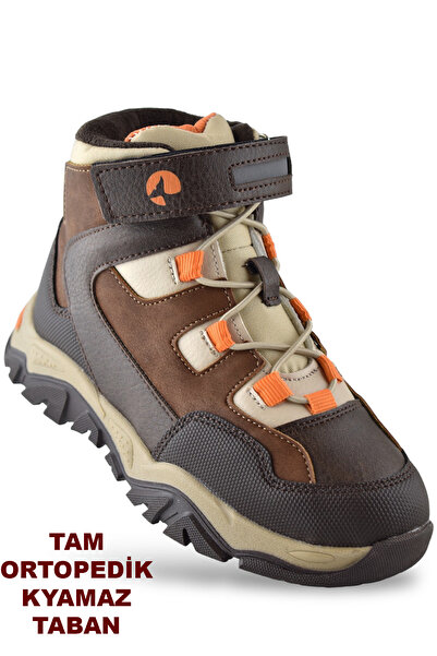 Pinokyo Barcelona Ortopedik Cırtlı Unisex Çocuk Bot Ayakkabı Çocuk Outdoor Bot