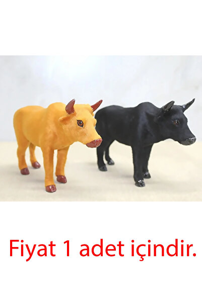 Livenda Tüylü Boğa Figürü Liv1411