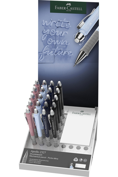 Faber Castell SET 20 BUC. CREIOANE MECANICE 0.5MM APOLLO FABER-CASTELL