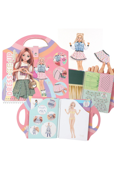 Top Model TOPModel Dress Me Up Collage Book