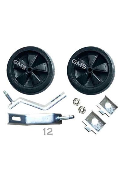 SEVENKARDEŞLER Yan Teker 12 Lık Pvc Sıyah