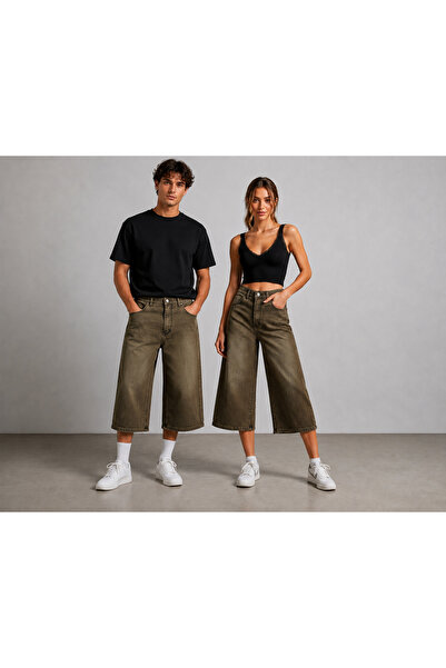 St.Poll Sa likrom Isprani unisex široki šorts