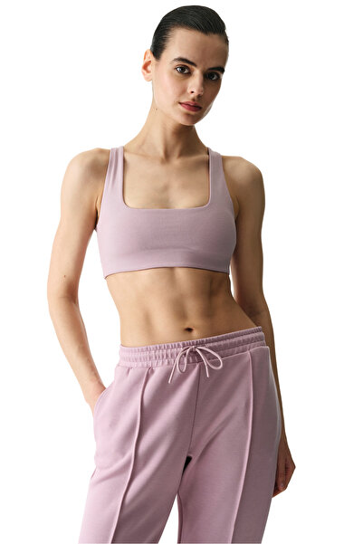 Penti Lila Cotton Modal Blend Twist Back Sütyen