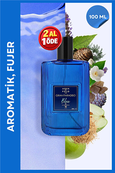 Aqua Di Polo 1987 Gran Paradiso Blue EDP Erkek Parfüm 100 ml | Aromatik, Fuje...