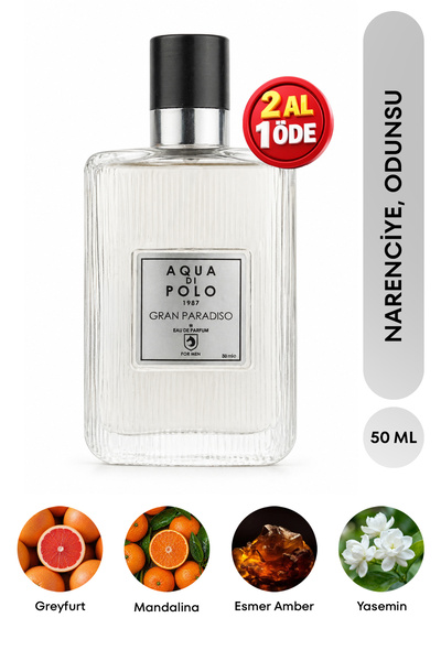 Aqua Di Polo 1987 Gran Paradiso EDP Erkek Parfüm 50 ml | Narenciye, Odunsu | ...