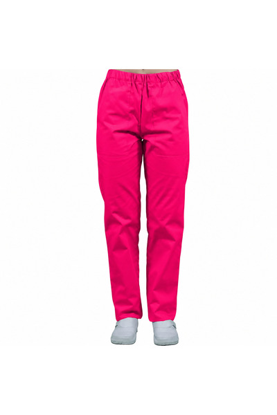 Masstex Pantaloni unisex pentru uniformă medicală – FUCSIA