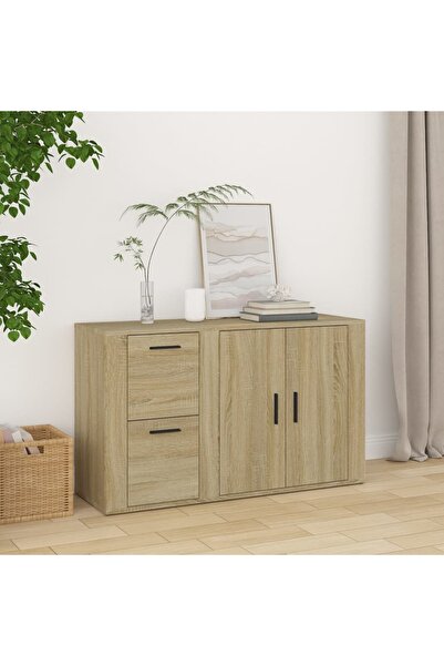 Concept Servantă, stejar sonoma, 100x33x59,5 cm, lemn compozit