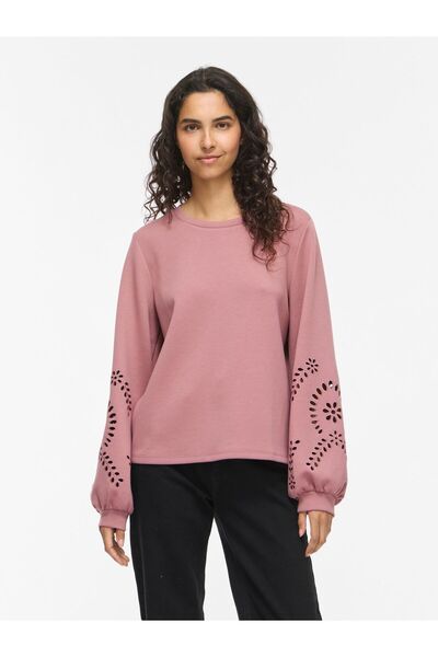 VILA Langärmeliges Sweatshirt VISANDY Rundhals