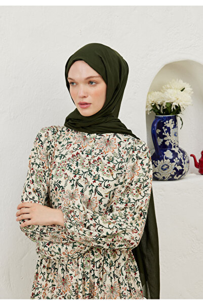 Freshscarfs Rami Viskon Şal Çam Yeşili