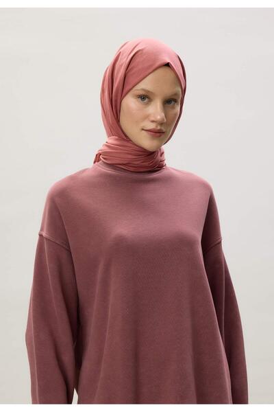 Freshscarfs Şeftali İnce Pamuk Vual Şal