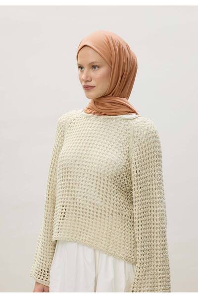 Freshscarfs Penye Şal Somon