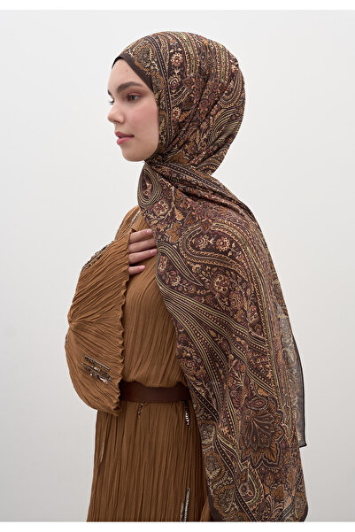 Freshscarfs Haki Petra Desen Şal